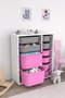 Hanah Home Zen 2D2K6U - Blanco, Gris, Rosa